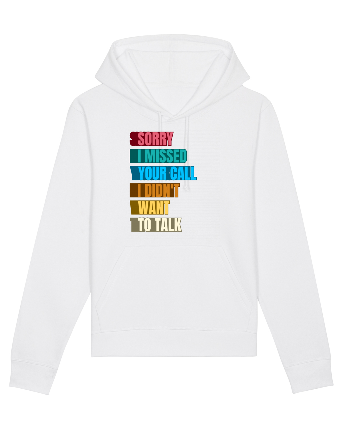 Hanorac Unisex Drummer White