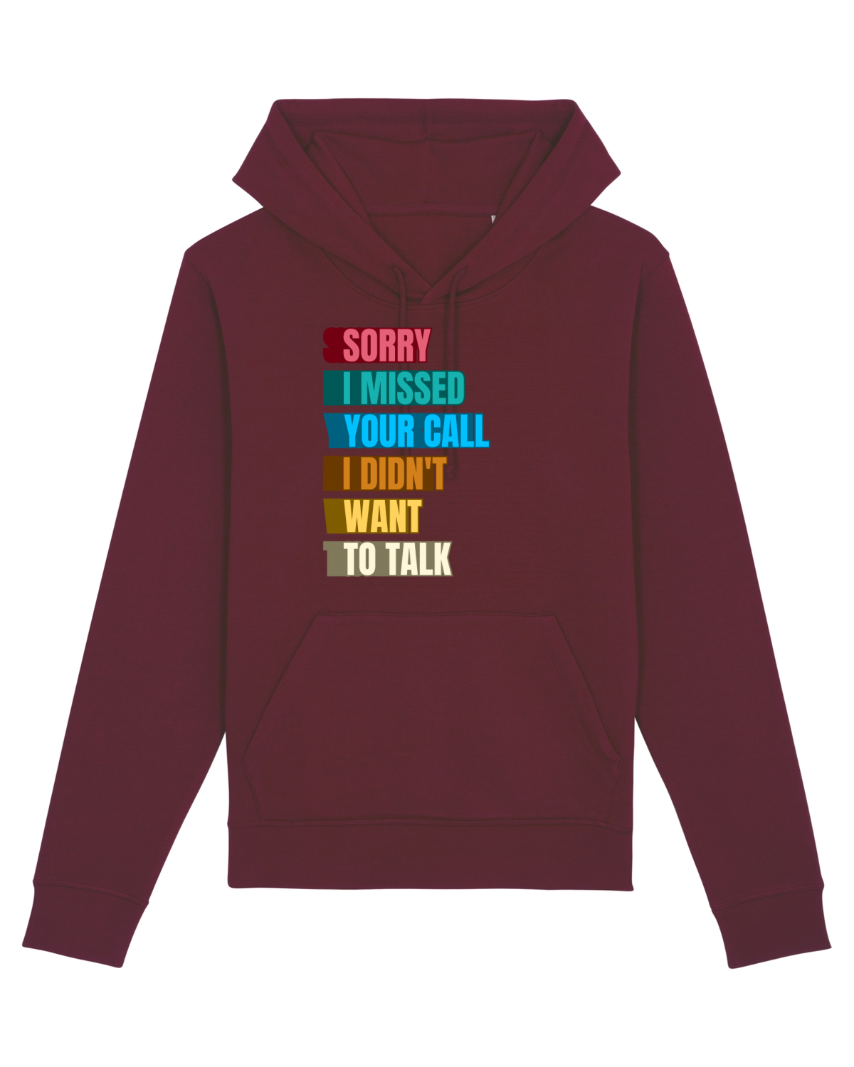 Hanorac Unisex Drummer Burgundy