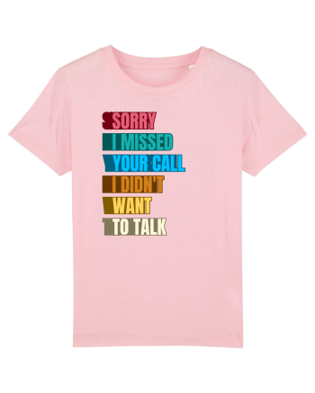Fnuny Quote Cotton Pink