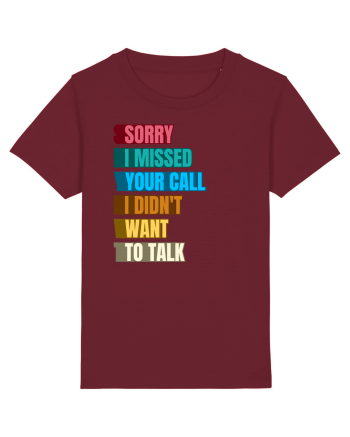 Fnuny Quote Burgundy