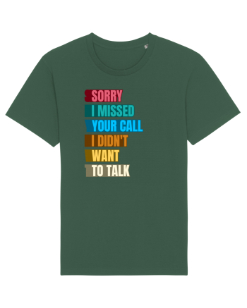 Fnuny Quote Bottle Green