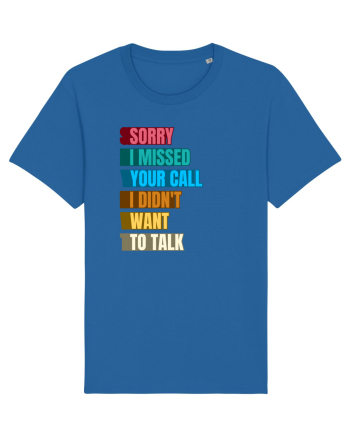 Fnuny Quote Royal Blue