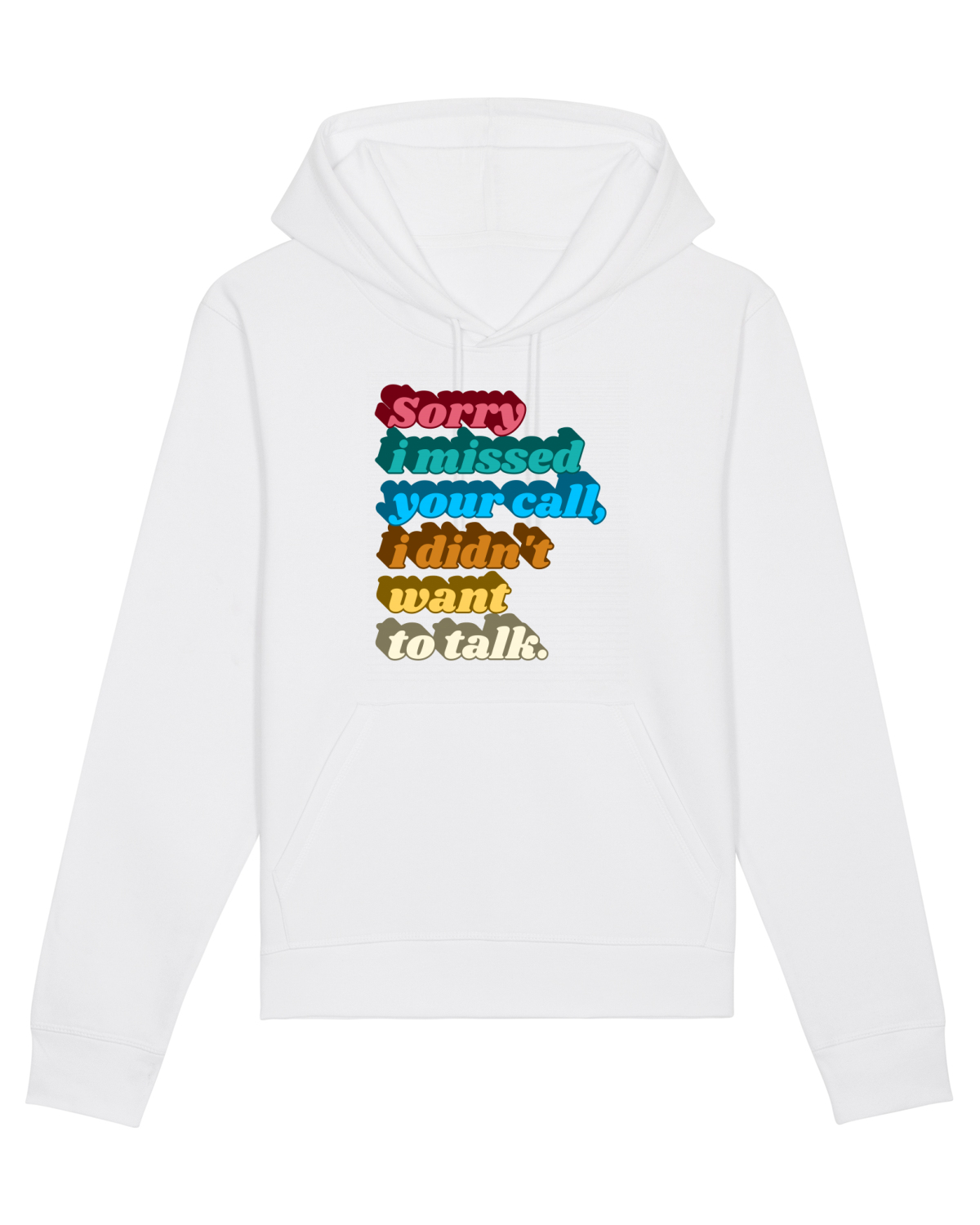 Hanorac Unisex Drummer White