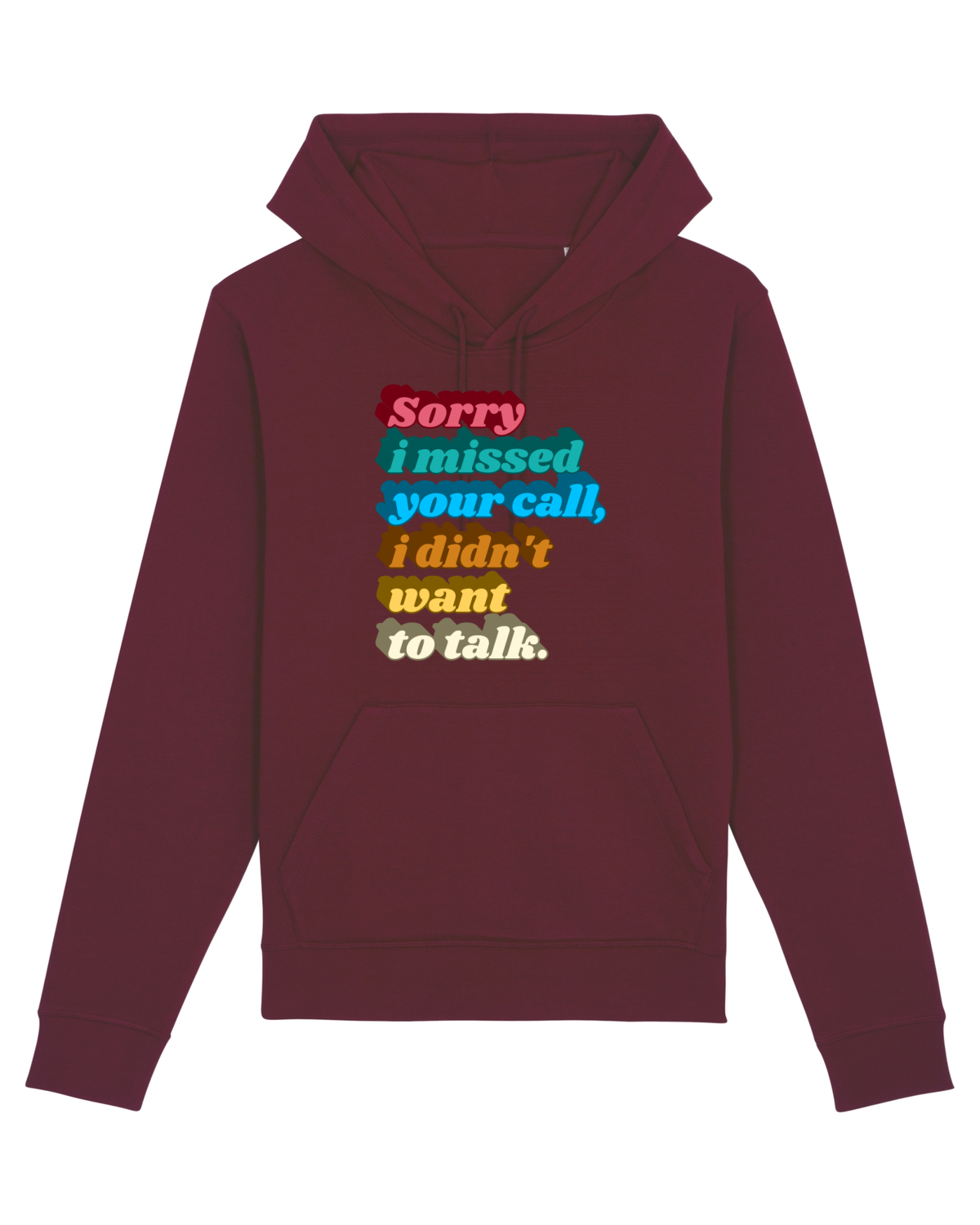 Hanorac Unisex Drummer Burgundy
