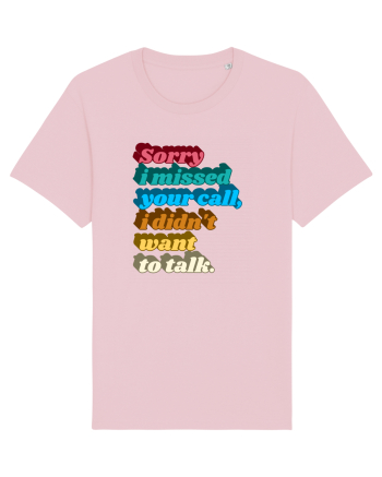 Fnuny Quote Cotton Pink