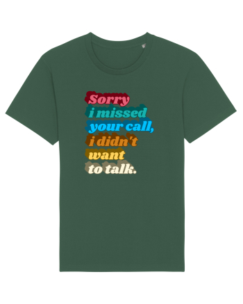 Fnuny Quote Bottle Green