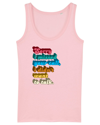 Fnuny Quote Cotton Pink