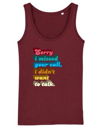 Fnuny Quote Burgundy