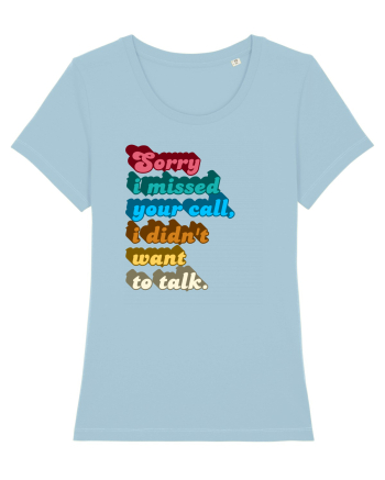 Fnuny Quote Sky Blue