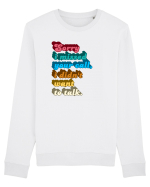 Fnuny Quote Bluză mânecă lungă Unisex Rise