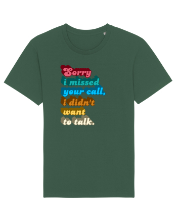Fnuny Quote Bottle Green