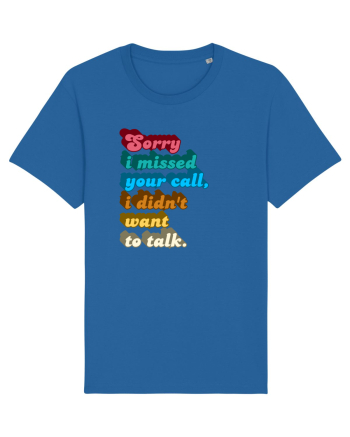 Fnuny Quote Royal Blue