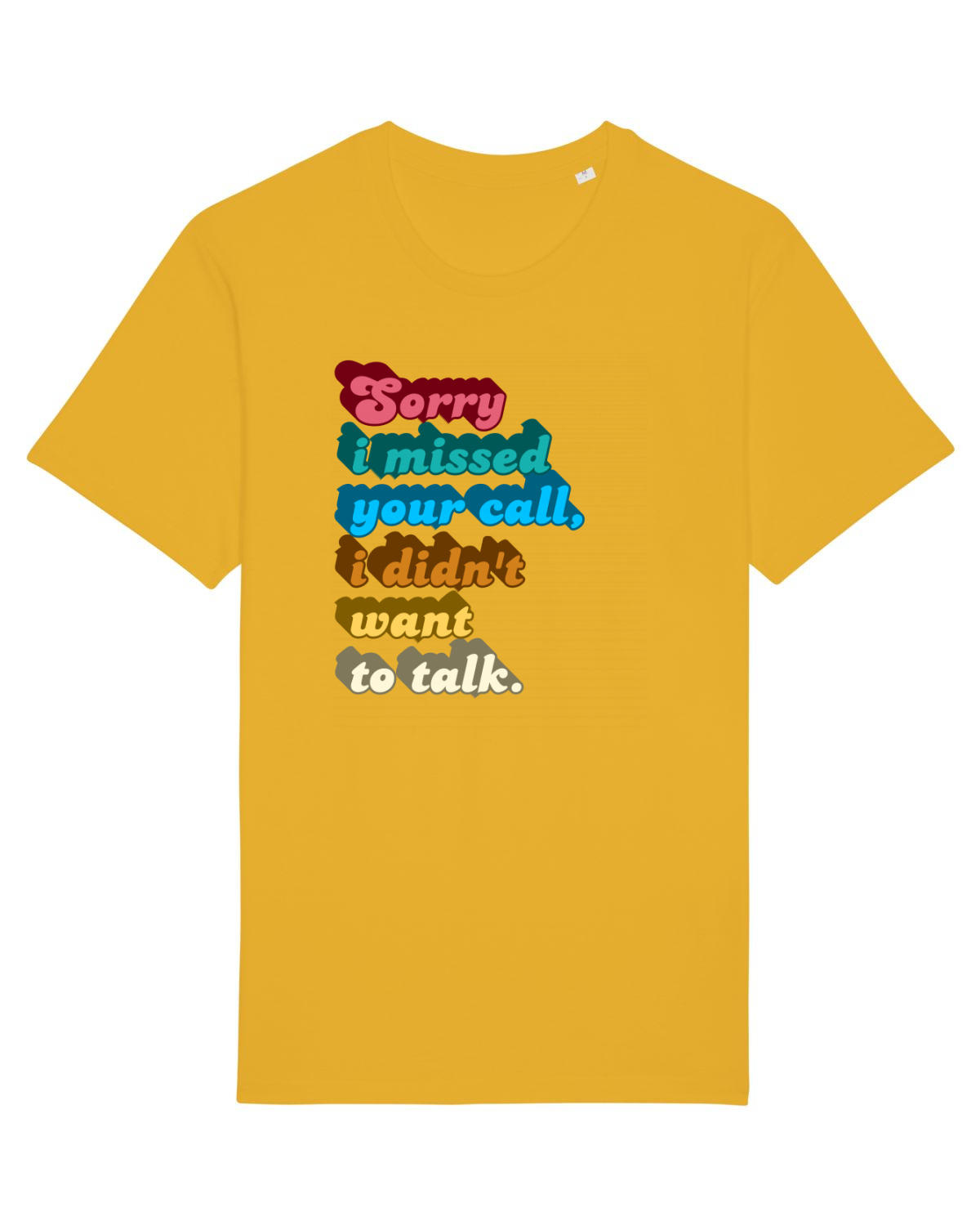 Tricou mânecă scurtă Unisex Rocker Spectra Yellow