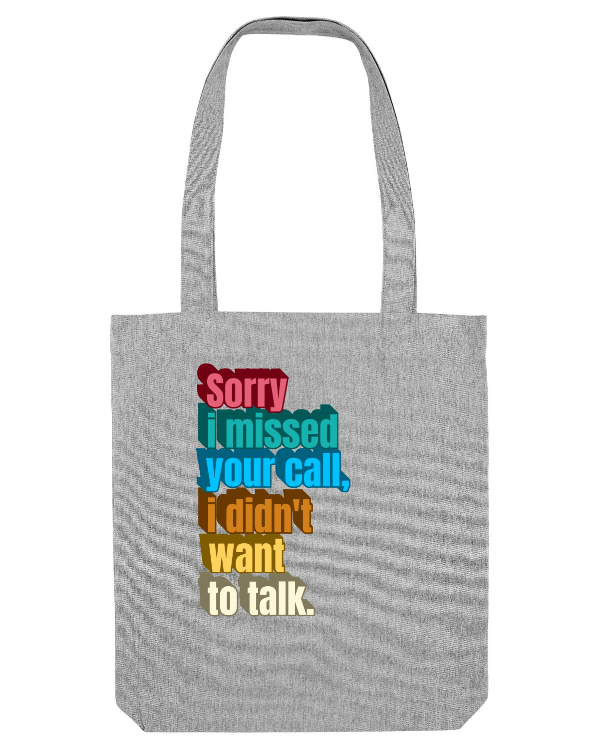 Sacoșă textilă Heather Grey
