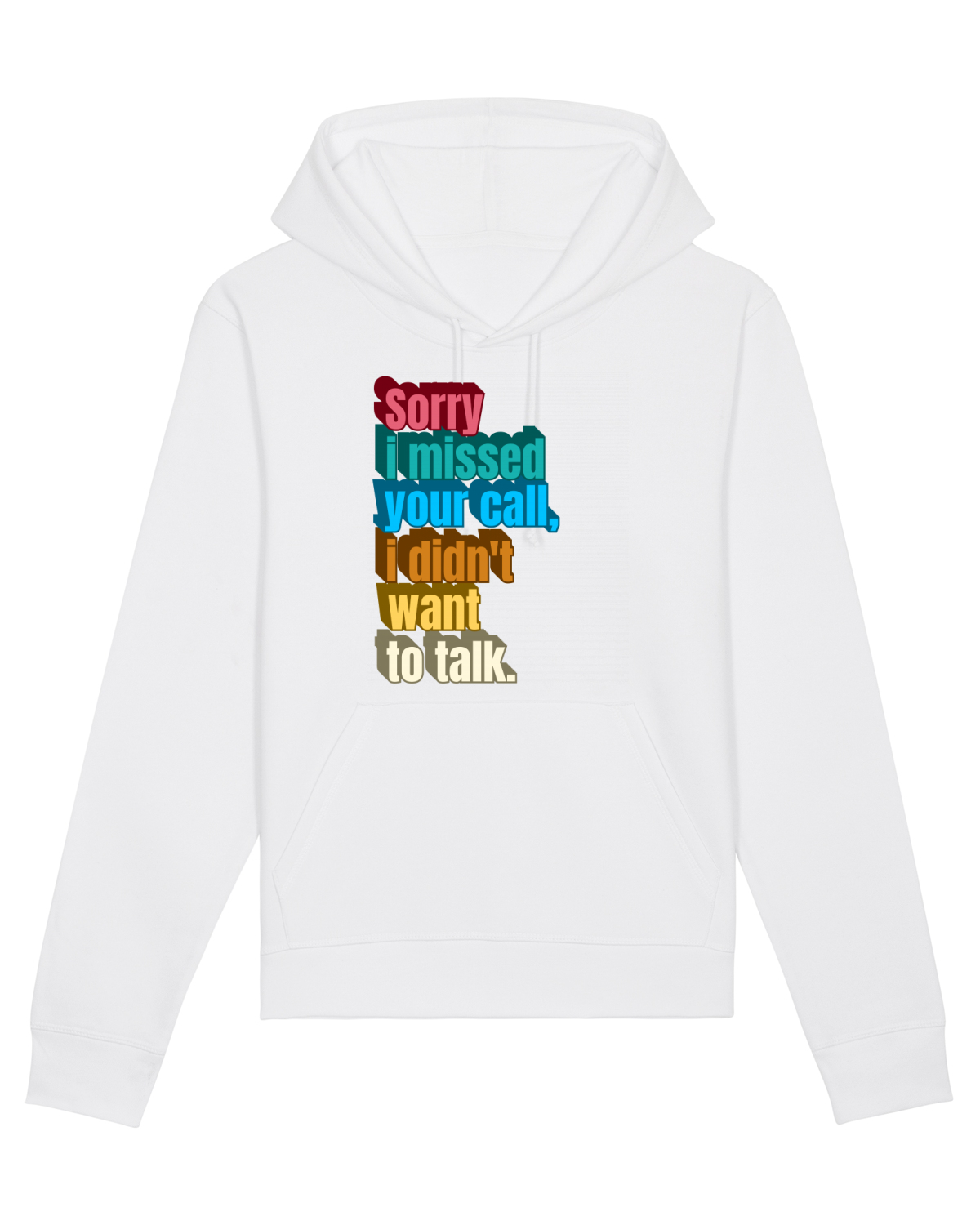 Hanorac Unisex Drummer White