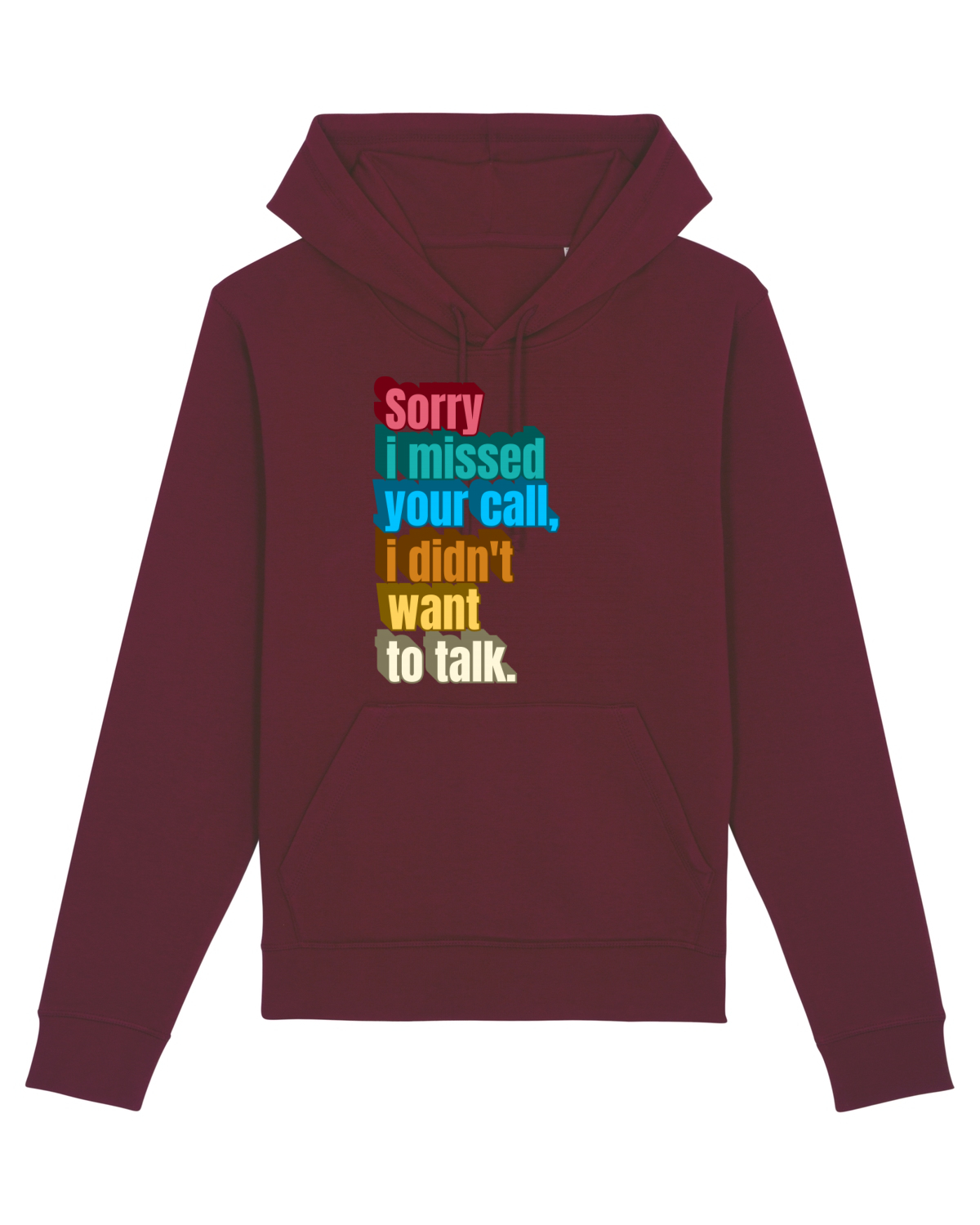 Hanorac Unisex Drummer Burgundy