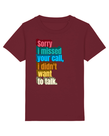 Fnuny Quote Burgundy