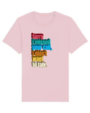 Fnuny Quote Cotton Pink