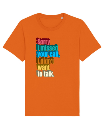 Fnuny Quote Bright Orange
