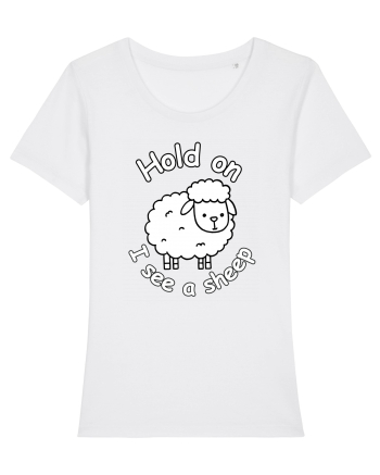 Hold On I See A Sheep White