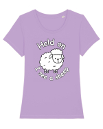 Hold On I See A Sheep Tricou mânecă scurtă guler larg fitted Damă Expresser