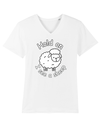 Hold On I See A Sheep White