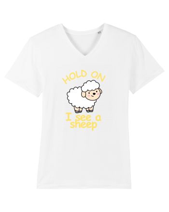 Hold On I See A Sheep White