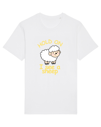 Hold On I See A Sheep White