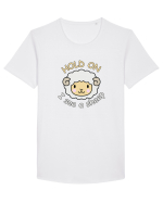 Hold On I See A Sheep Tricou mânecă scurtă guler larg Bărbat Skater