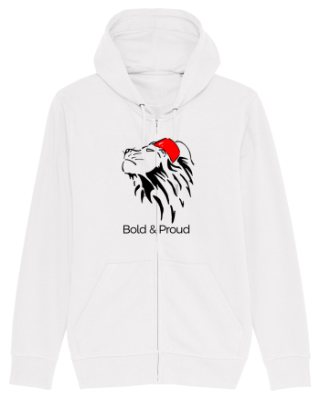 Bold and proud White