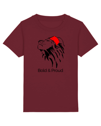 Bold and proud Burgundy