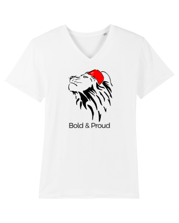 Bold and proud White