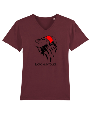 Bold and proud Burgundy
