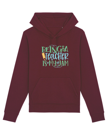 Being A Teacher Burgundy