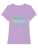 Being A Teacher Tricou mânecă scurtă guler larg fitted Damă Expresser