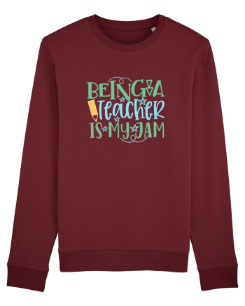 Being A Teacher Burgundy