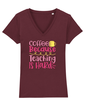 Like A Teacher Burgundy