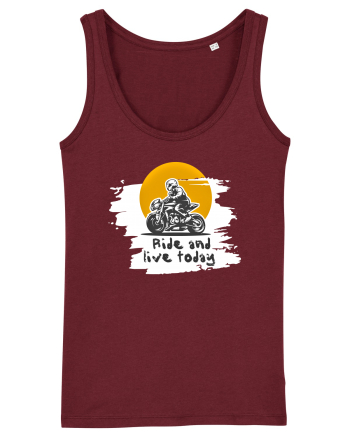Motorcycle  Burgundy