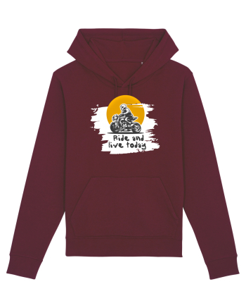 Motorcycle  Burgundy