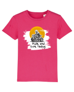 Motorcycle  Tricou mânecă scurtă  Copii Mini Creator