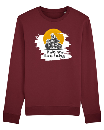 Motorcycle  Burgundy