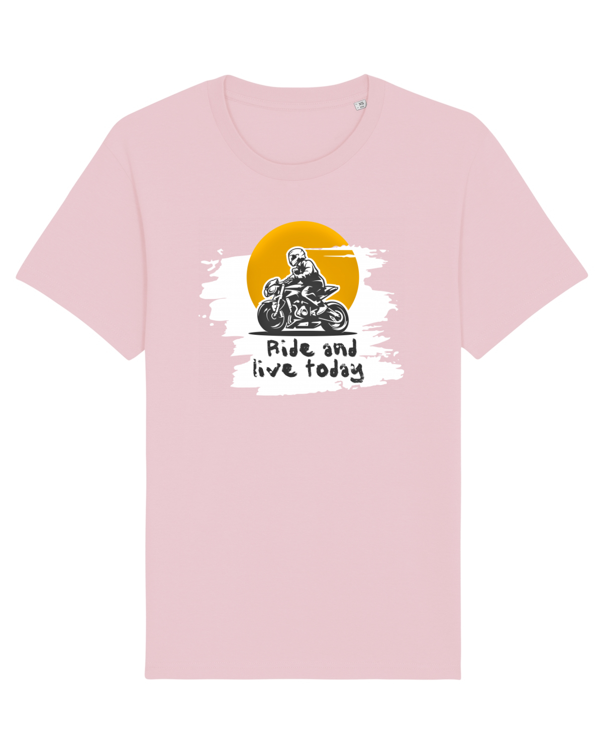 Tricou mânecă scurtă Unisex Rocker Cotton Pink