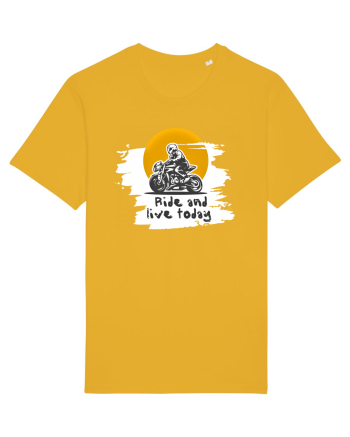 Motorcycle  Spectra Yellow