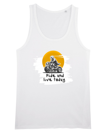 Motorcycle  White