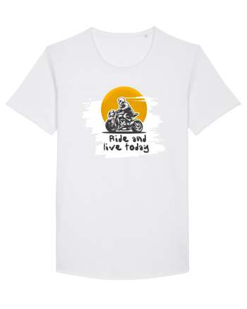 Motorcycle  White
