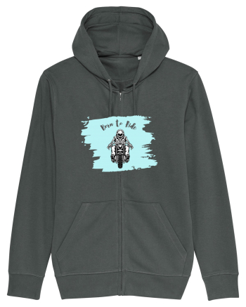 Motorcycle . Born To Ride Anthracite