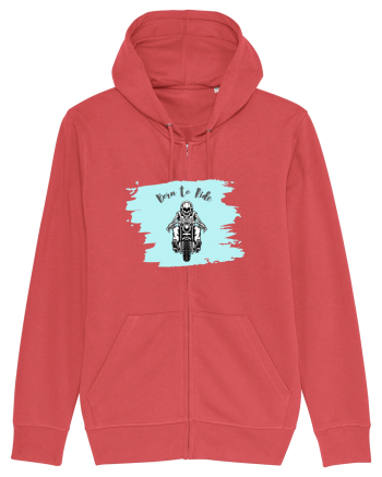 Motorcycle . Born To Ride Carmine Red