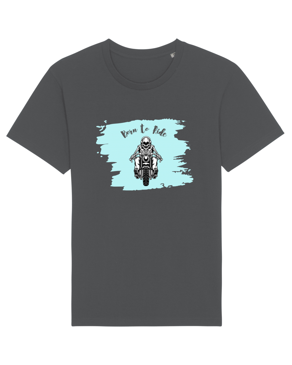 Tricou mânecă scurtă Unisex Rocker Anthracite
