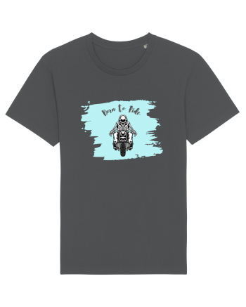 Motorcycle . Born To Ride Anthracite