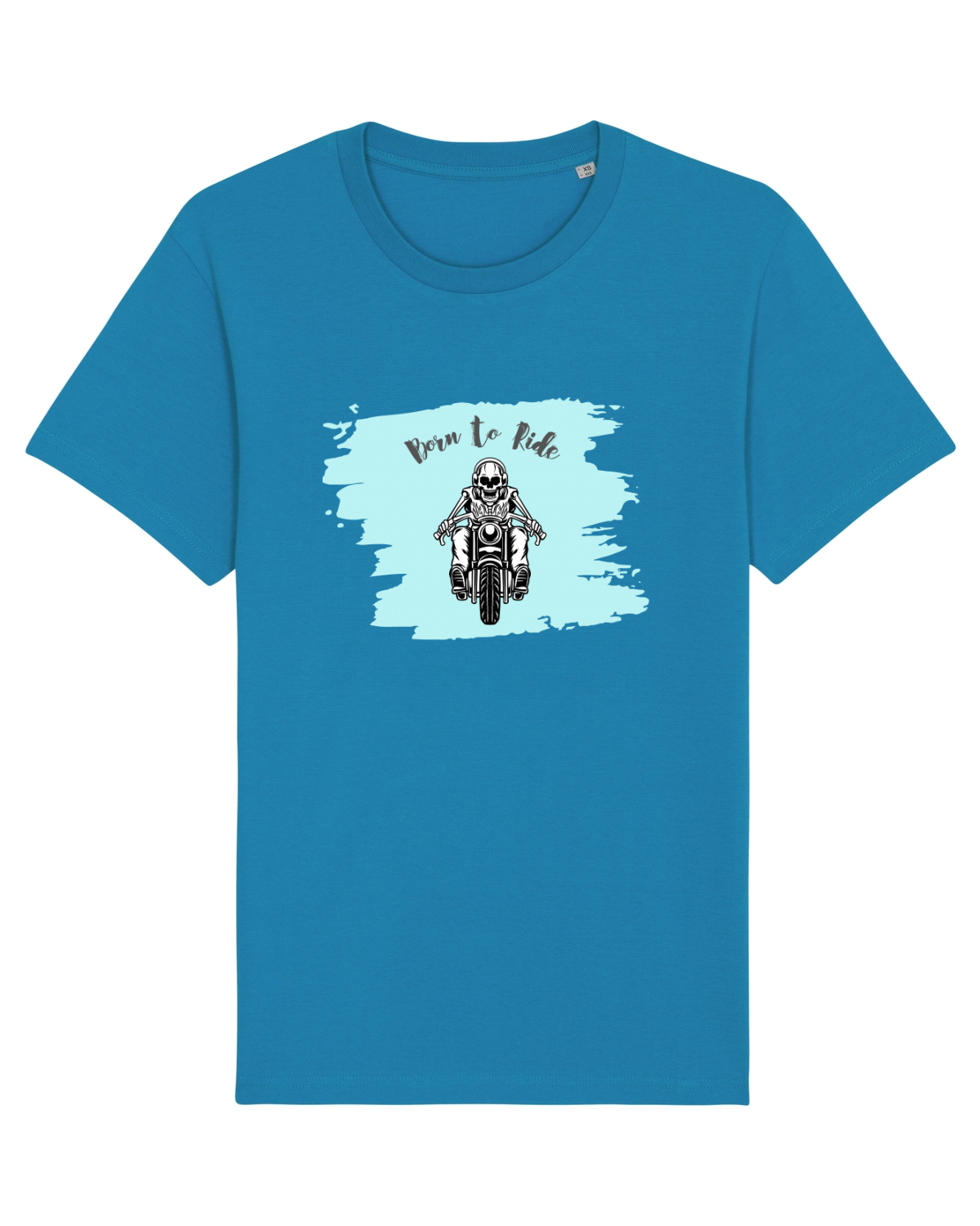 Tricou mânecă scurtă Unisex Rocker Azur